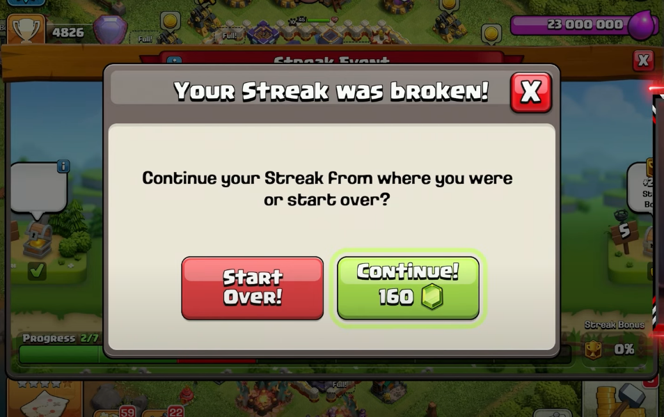 What is Clash of Clans Streak Event? 2