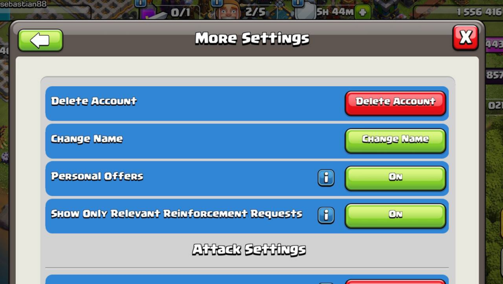 How to Change Name in Clash of Clans 2