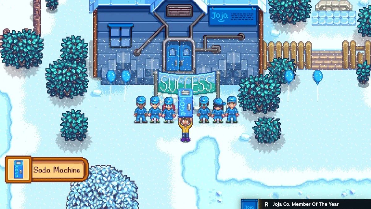 Stardew Valley mod concept gives unique take on Joja route with Warehouse farm map