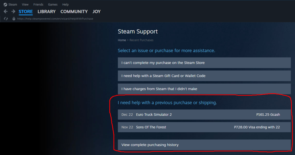 How to refund games on Steam (PC & mobile) 2