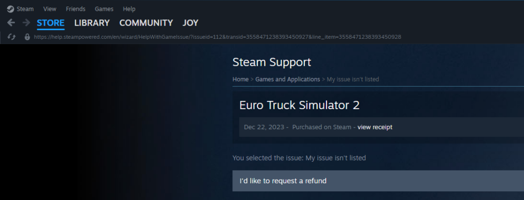 How to refund games on Steam (PC & mobile) 5